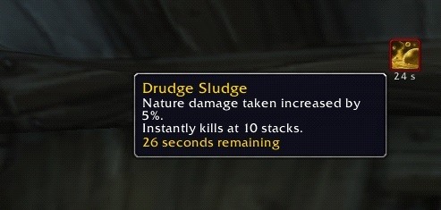 Drudge Sludge debuff