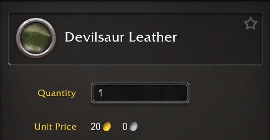 Devilsaur Leather