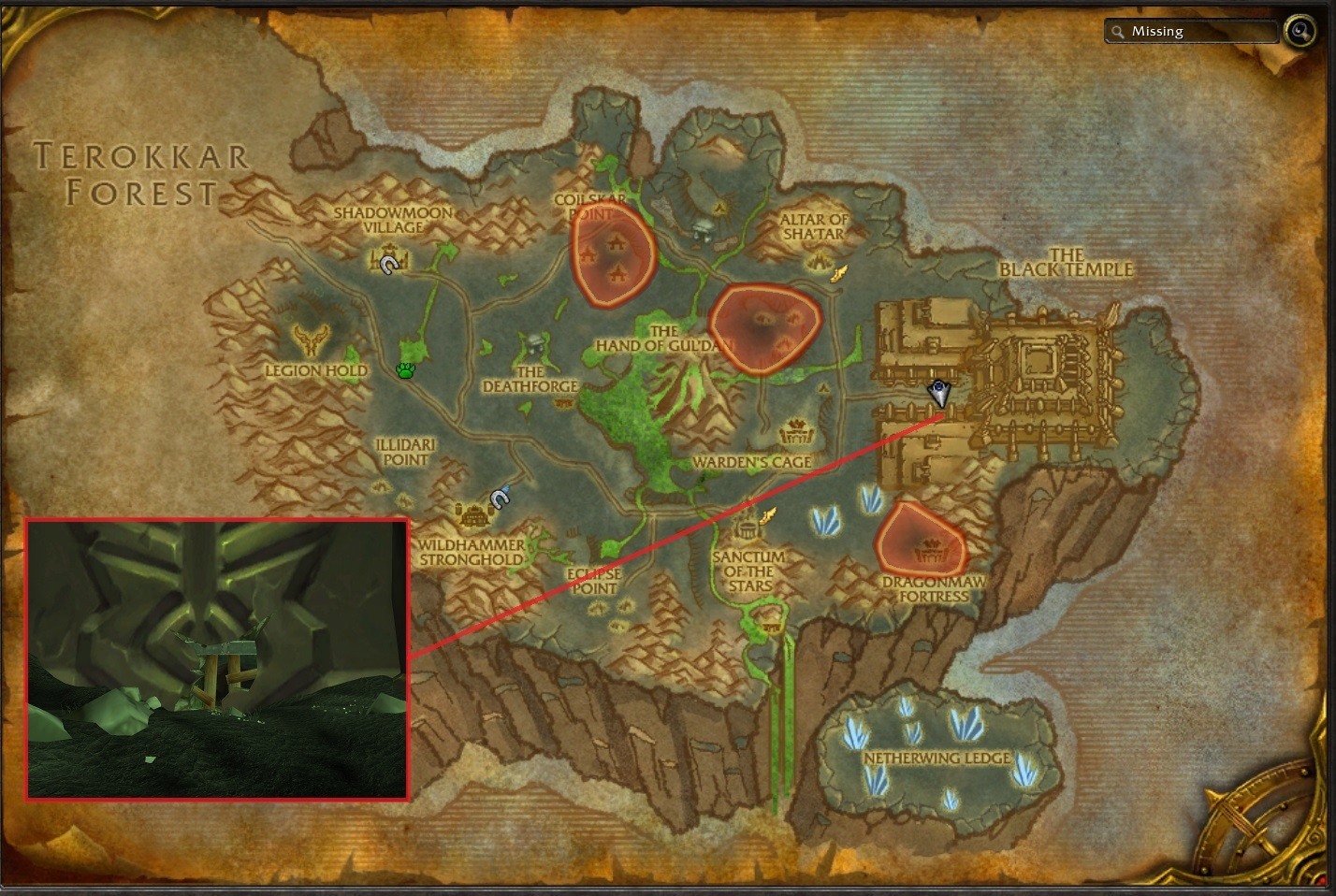Shadowmoon Valley Black Temple Outlands